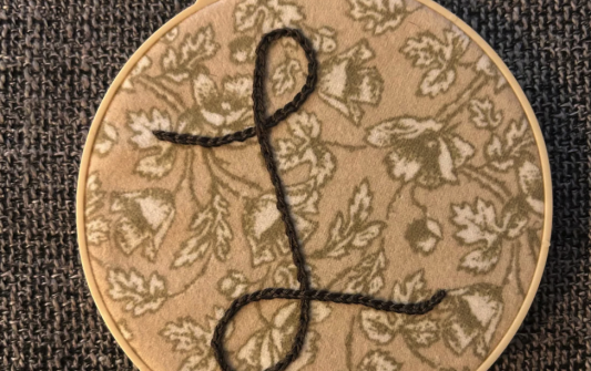 Milwaukee Needlepoint Lettering - Learn to Embroider Your Initials